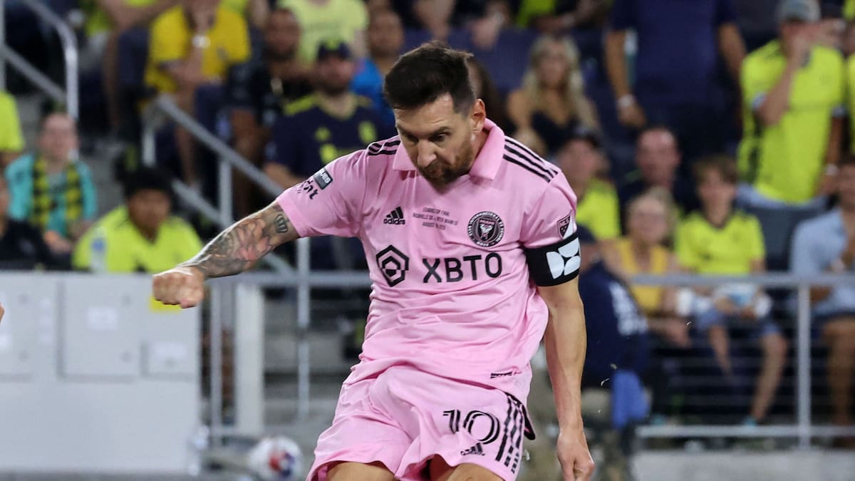 Lionel Messi en el Inter Miami. Foto: NA.