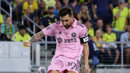 Lionel Messi en el Inter Miami. Foto: NA.