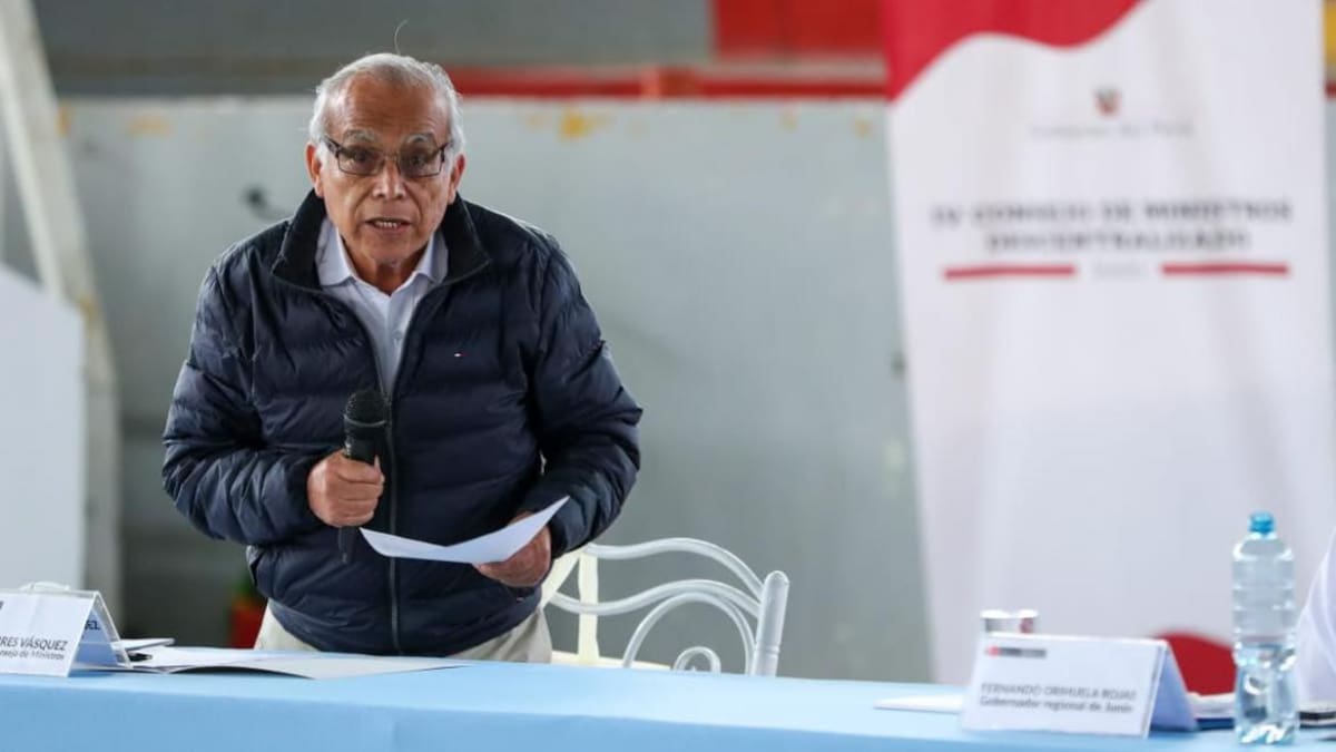 Aníbal Torres, jefe de gabinete de Perú