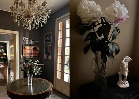 La lujosa casa de Wanda Nara. Foto: Instagram.