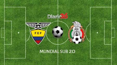 Selección Ecuador vs Selección México - Mundial sub 20 Diario 26