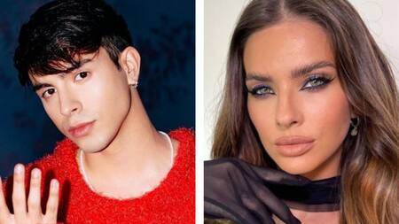 Rusherking y la China Suárez. Foto: Capturas de pantalla.