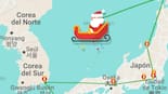 Seguir a Papá Noel en tiempo real: el sitio para ver el recorrido minuto a minuto en vivo durante Navidad