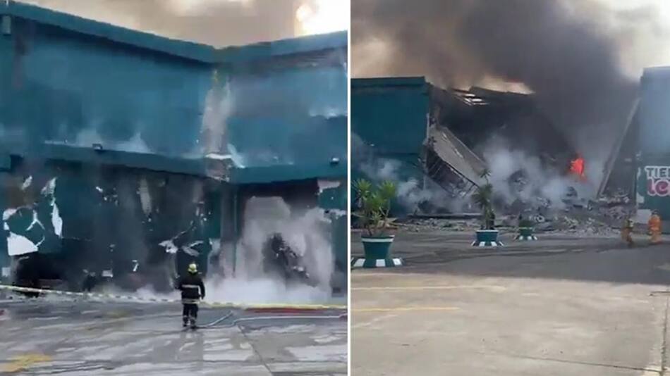 Incendio de Shopping en Punta del Este, NA