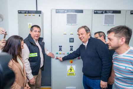 AySA inauguró una nueva estación de bombeo cloacal beneficiando a 7.100 habitantes de Almirante Brown. Foto: AYSA.