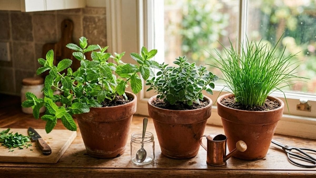 Las 3 hierbas aromáticas para plantar desde el 1° de octubre