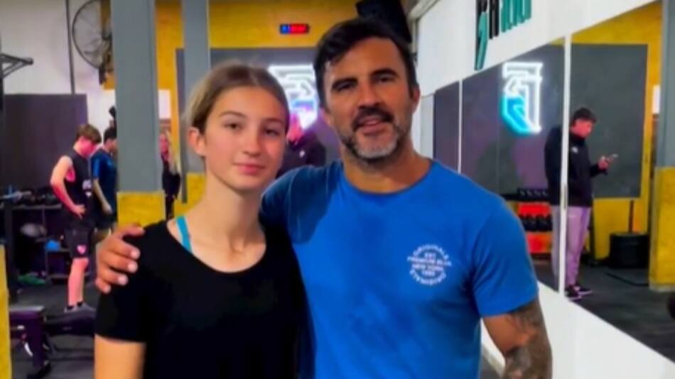 Fabián e Indiana Cubero. Foto: Instagram.