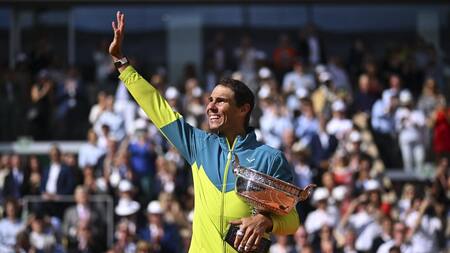 Rafael Nadal, tenis. Foto: NA.