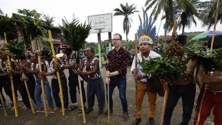 El Gobierno de Colombia pide perdón por ''genocidio del caucho''. EFE