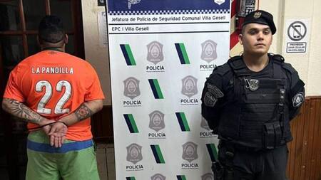 Detención del líder de la barra de Vélez por agresión en Villa Gesell. Foto: NA.