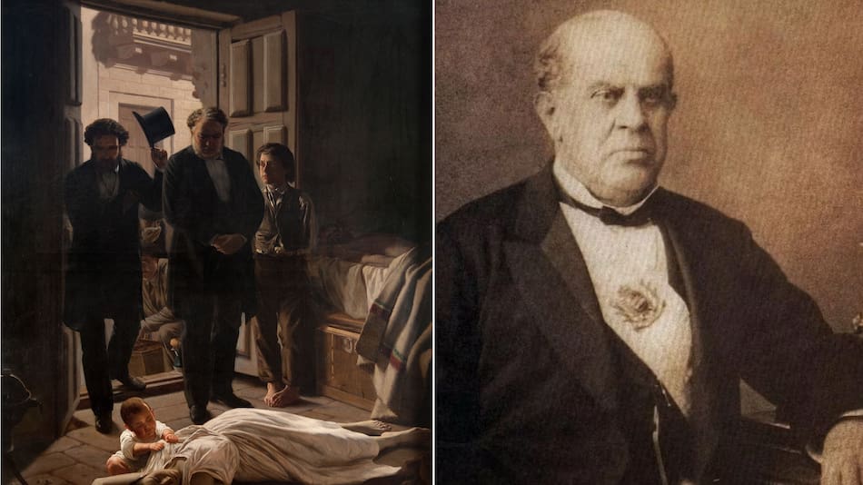 Sarmiento, presidente durante la epidemia amarilla