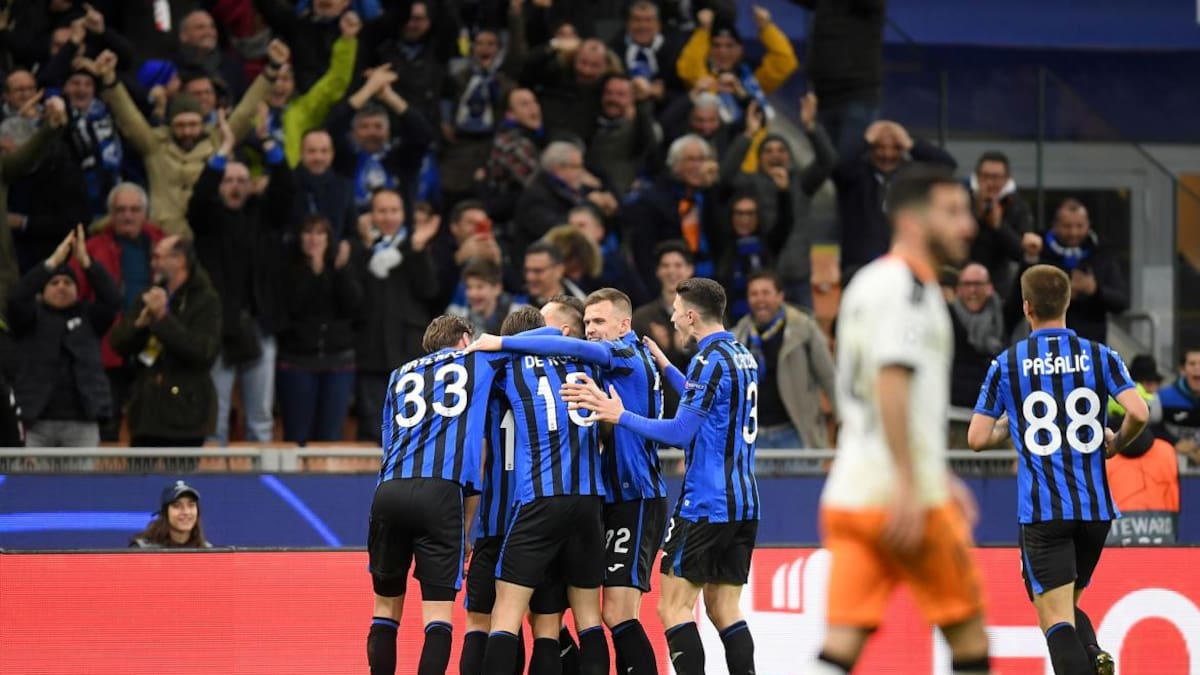 Atalanta vs. Valencia, Champions League, REUTERS