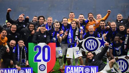 El Inter es el nuevo campeón del Calcio italiano. Foto: Reuters