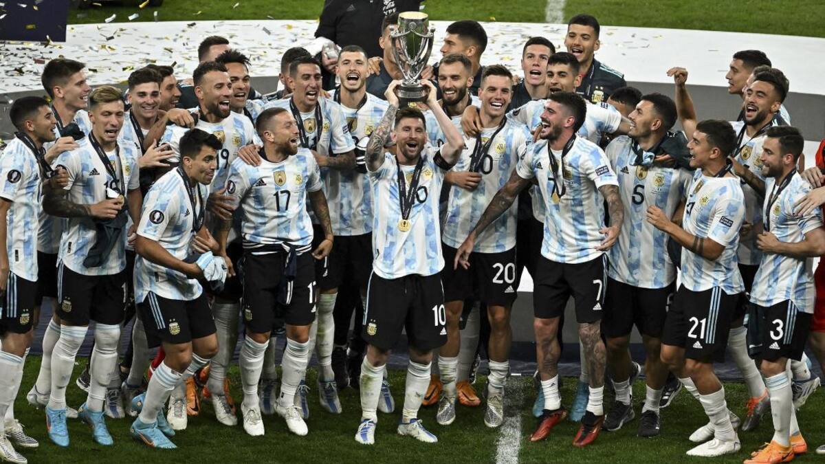 Selección Argentina. Foto: NA.