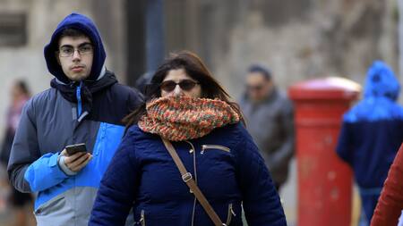 Ola de frío en Argentina. Foto: NA/Damián Dopacio