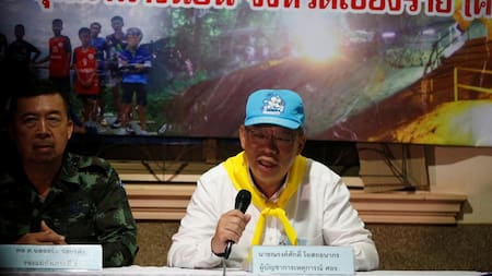 Rescate de niños en cueva de Tailandia (Reuters)