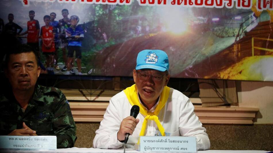 Rescate de niños en cueva de Tailandia (Reuters)