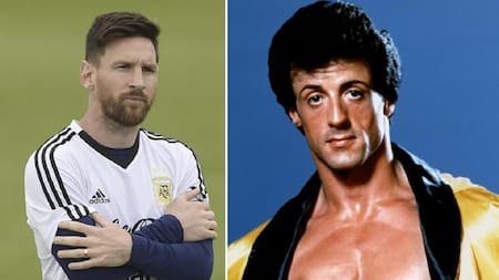 Messi y Rocky -