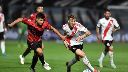 Facundo Colidio; Platense vs River. Foto: NA