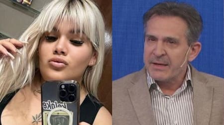 Morena Rial y Anibal Lotocki. Foto: Instagram/ @Instagram/Moreerial - NA