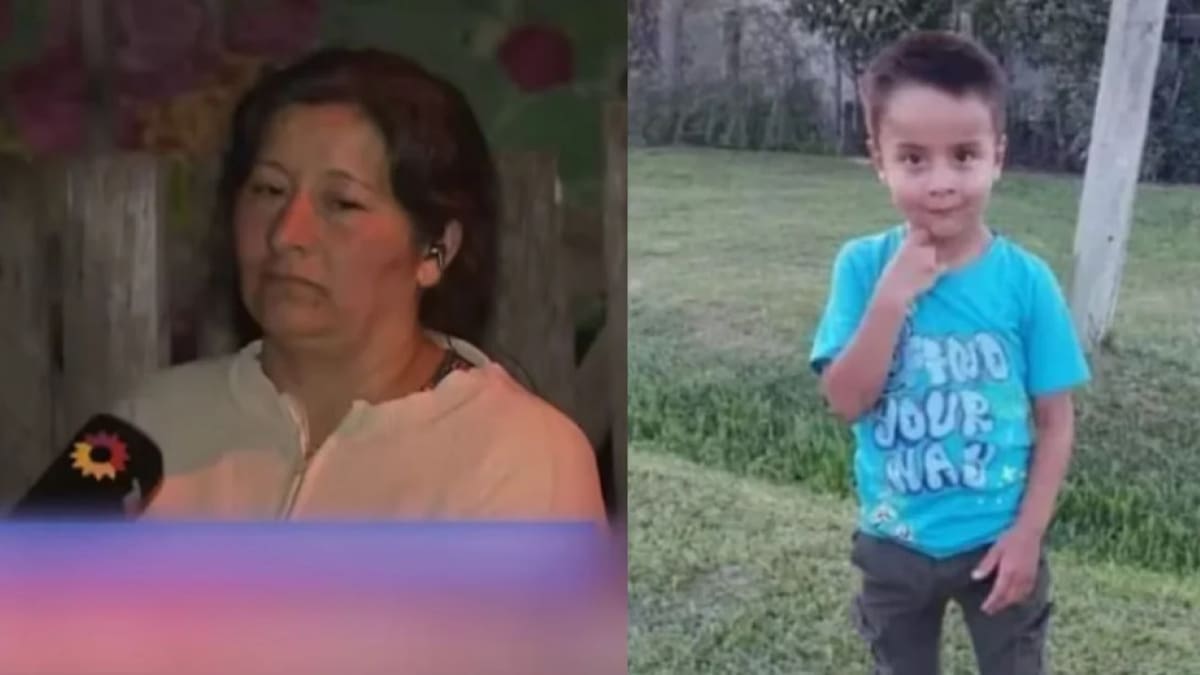 Macarena, hija de Laudelina Peña. Foto: NA.