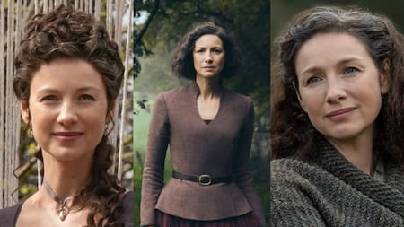 Desde la temporada 1 hasta la 7, el cambio físico del personaje que interpreta Caitriona Balfe. Foto: Instagram / outlander_starz.
