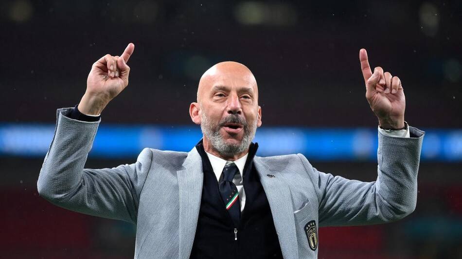 Gianluca Vialli. Foto: REUTERS.