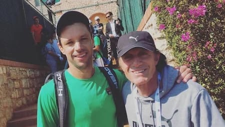 El premonitorio mail que Guillermo Vilas le envió al padre de Horacio Zeballos hace 21 años