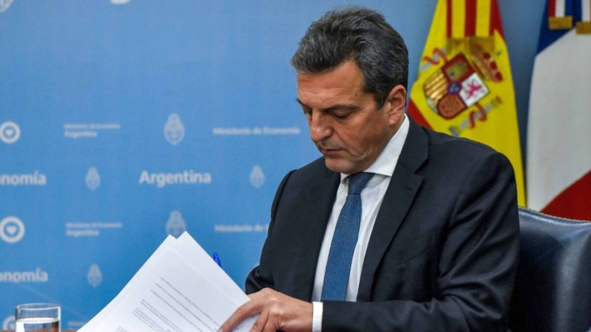 Sergio Massa, acuerdo con el Club de París. Foto: Ministerio de Economía.