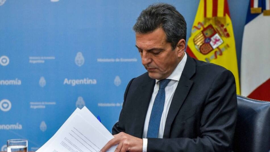 Sergio Massa, acuerdo con el Club de París. Foto: Ministerio de Economía.