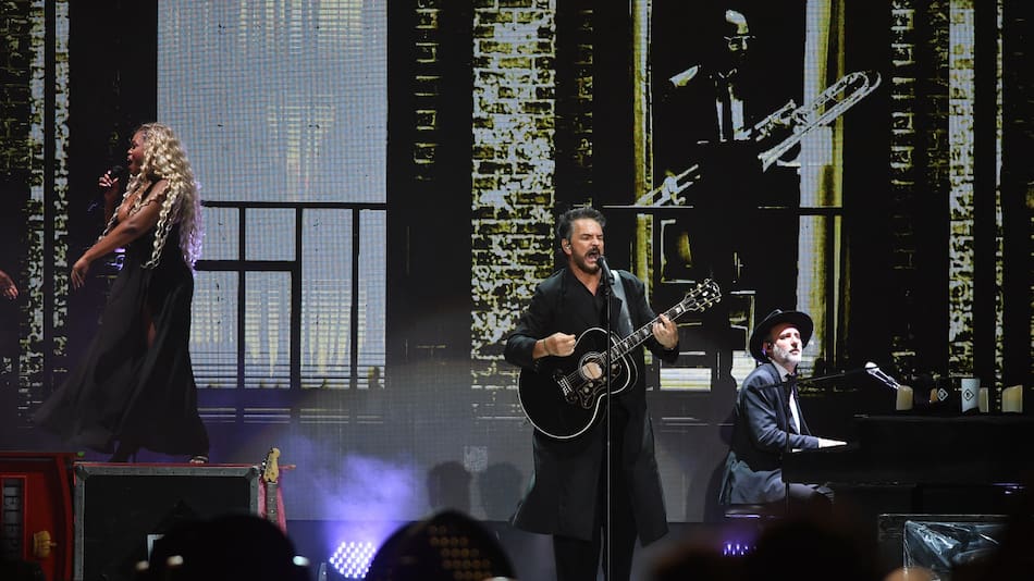 Ricardo Arjona en Argentina. Foto: Télam.