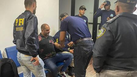 Detención de Leonardo Cositorto. Foto: NA.