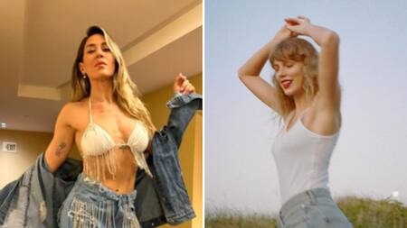 Jimena Barón y Taylor Swift. Foto: Instagram.