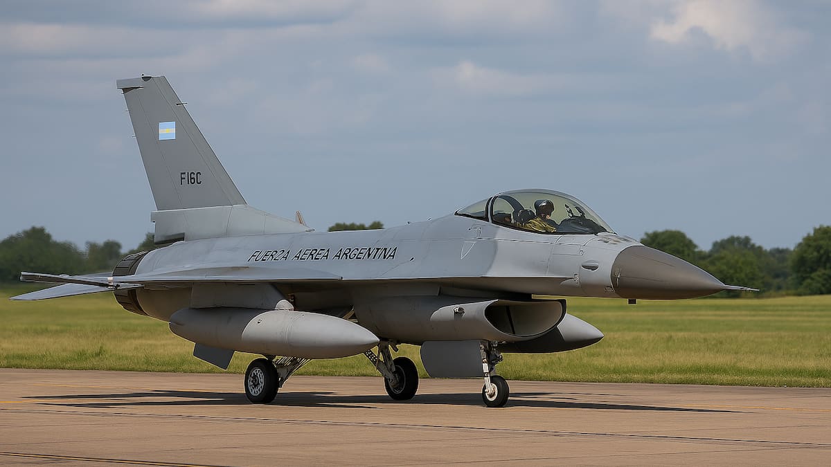Un hito militar: así fue el inicio de operaciones del F-16 en la Argentina