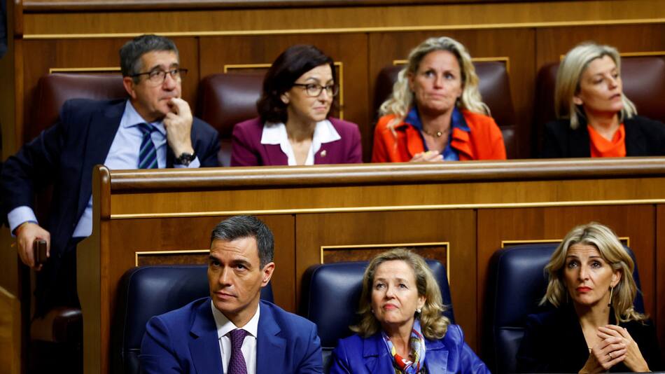 Investidura de Pedro Sánchez. Foto: Reuters.