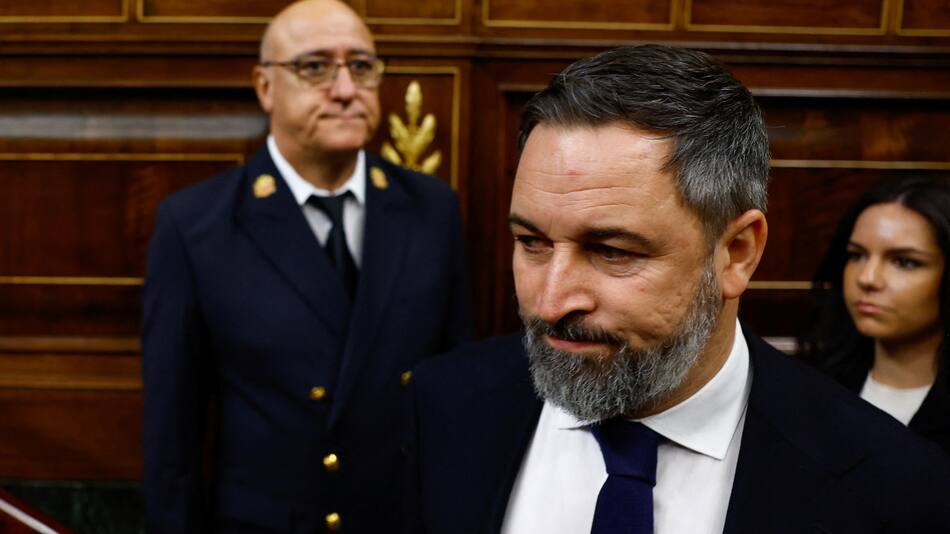 Se celebra un pleno de investidura en el Parlamento español, en Madrid. Reuters