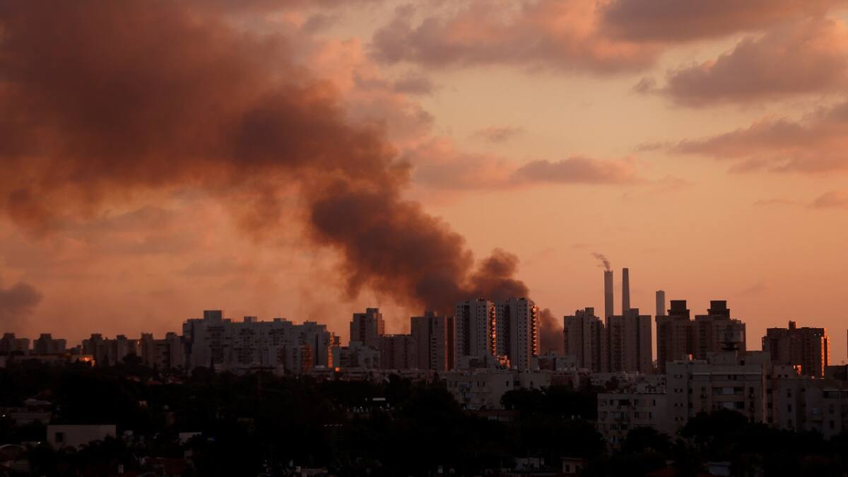 Ashkelon, frontera de Israel con la Franja de Gaza. Foto: Reuters.