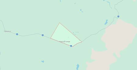 Mapa de la zona donde desapareció la niña de 12 años en Australia. Foto: Google Maps.