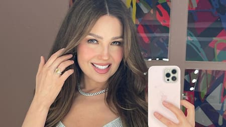 Thalía, cantante. Foto: Instagram/thalia.