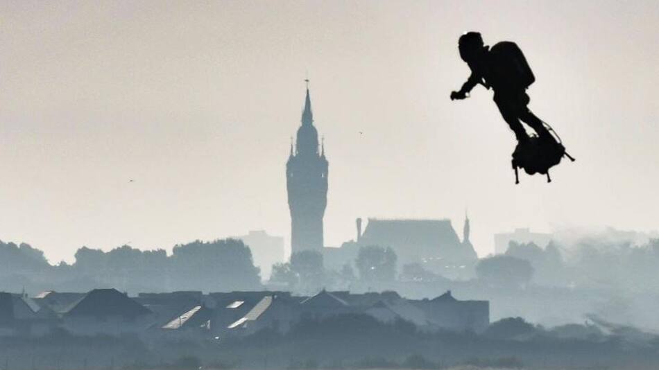 Franky Zapata, "soldado volador" francés