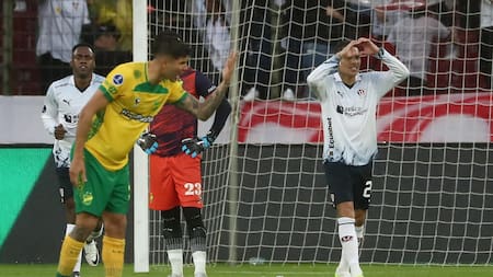 Copa Sudamericana, Liga de Quito vs. Defensa y Justicia. Foto: EFE.