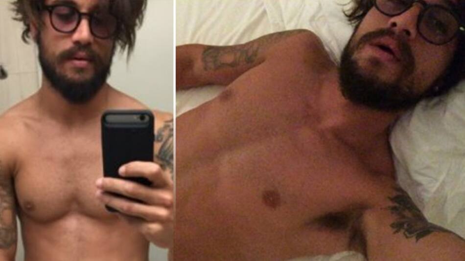 Daniel Osvaldo desnudo