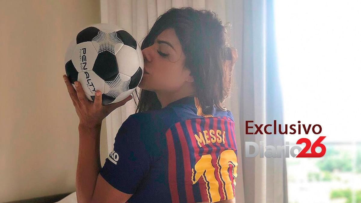Suzy Cortez, la Miss Bumbum fan de Messi: "Me gusta como deportista"