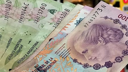 Billetes de pesos, dinero