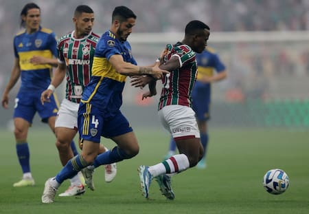 Boca vs. Fluminense; Copa Libertadores. Foto: Reuters.