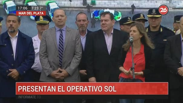 Berni presentó el Operativo Sol: "Cuidaremos a los turistas para darles paz y tranquilidad"