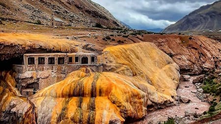 Puente del Inca, Mendoza. Foto: X