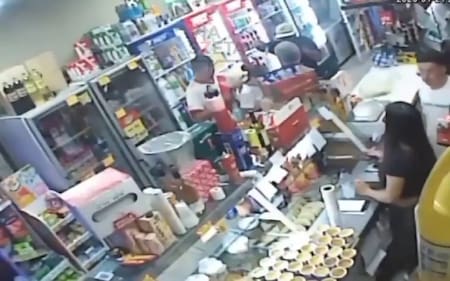 Robo en Mar del Plata. Fuente: Captura