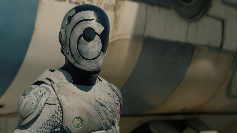 Murderbot, la nueva serie de Apple TV+ . Foto Instagram @poluxweb