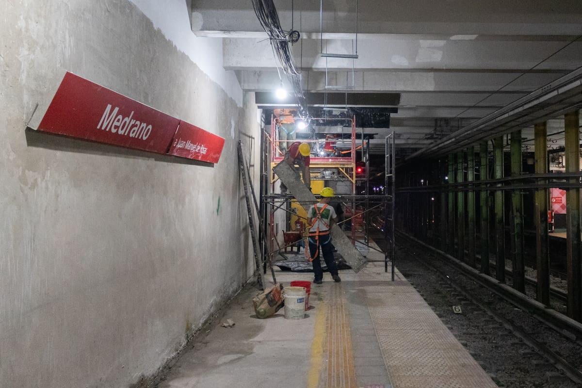Los trabajos se extenderán durante aproximadamente tres meses y alcanzarán los accesos, vestíbulos, escaleras y andenes de una de las paradas más utilizadas del barrio porteño de Almagro.